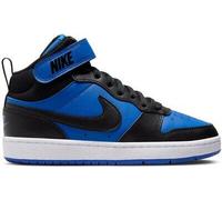 NIKE Kinder Freizeitschuhe COURT BOROUGH MID 2 (GS) BLACK-WHITE - Gr. - 36