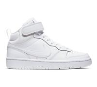 NIKE Kinder Freizeitschuhe COURT BOROUGH MID 2 (GS) (CD7782) 35 ½ WHITE/WHITE-WHITE