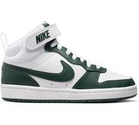 NIKE Kinder Freizeitschuhe COURT BOROUGH MID 2 (GS) WHITE/VINTAGE GREEN - Gr. - 38.5