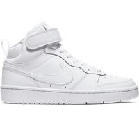 NIKE Kinder Freizeitschuhe COURT BOROUGH MID 2 (GS) WHITE/WHITE-WHITE - Gr. - 37.5