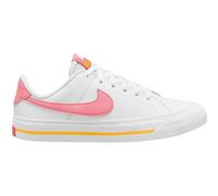 NIKE Kinder Freizeitschuhe COURT LEGACY (GS) (DA5380) 39 WHITE/CORAL CHALK-LASER ORANGE