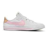 Nike Kinder Sneaker Court Legacy (PSV) DA5381-115 27.5 White/Pink Foam-Sesame-Honey