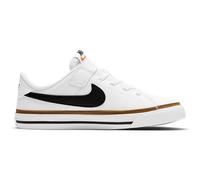 NIKE Kinder Freizeitschuhe COURT LEGACY (PSV) (DA5381) 34 WHITE/BLACK-DESERT OCHRE-GUM LIGHT