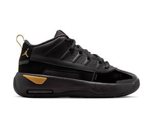 NIKE Kinder Freizeitschuhe Jordan Max Aura 7 Big Kids' Shoes (HQ2089) 37 ½ BLACK/METALLIC GOLD-BLACK