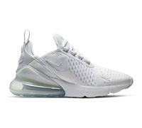 NIKE Kinder Freizeitschuhe Kinder Sneakers Air Max 270 (943345) 36 ½ WHITE/WHITE-METALLIC SILVER
