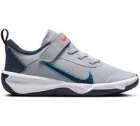NIKE Kinder Freizeitschuhe OMNI MULTI-COURT (PS) WOLF GREY/THUNDER BLUE-BRIGHT CRIMS - Gr. - 30