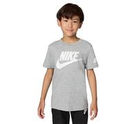 Nike Kinder Futura Evergreen T-Shirt, Dk Grey Heather, 6/7 Jahre