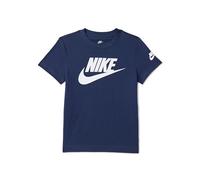 Nike Kinder Futura Evergreen T-Shirt, Midnight Navy/White, 5/6 Jahre
