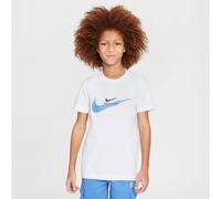 NIKE Kinder Hemd B NSW SI GRAPHIC TEE (HV6970) S WHITE/BLUE BEYOND