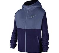 Nike Kinder Hoodie Therma Full Zip Plush, Blue Void/Mystic Navy, XL, BV3097