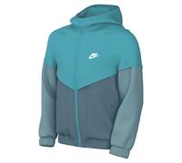 Nike Sportswear Windrunner Repel-Jacke Mit Kapuze Für Ältere Kinder, Dusty Cactus/Smokey Blue/White, FZ5516-345, L