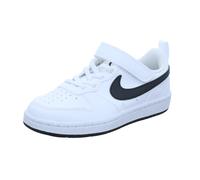 Nike Kinder-Jungen Sneaker Court Borough Low Recraft Weiß-Schwarz