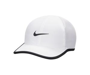 Nike Kinder Kappe Dri-FIT Unstructed Featherlight Cap FB5062-100 White/Black