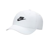 Nike Kinder Kappe Kids Unstructured Futura Wash Cap FB5063-100 White/Black