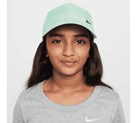 Nike Kinder Kappe Kids Unstructured Metal Swoosh Cap FB5064-394 Barely Green/Metallic Silver