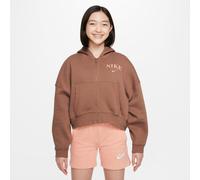 Nike Kinder Kapuzenjacke Full-Zip Fleece Hoodie DV2565-256 128-137 Archaeo Brown