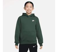 Nike Kinder Kapuzenpullover Club Fleece Big Kids Hoodie FD3000-323 137-147 Fir/White