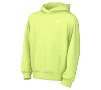 Nike Kinder Kapuzenpullover Club Fleece Big Kids Hoodie FD3000-736 147-158 Lt Lemon Twist/White