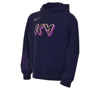 Nike Kinder Kapuzenpullover Kylian Mbappe Club FLC HDY HQ3685-492 128-137 Blue Void/Vivid Purple/Metalli