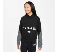 NIKE Kinder Kapuzensweat Dri-FIT Hoodie (HJ3710) S BLACK/SMOKE GREY/WHITE
