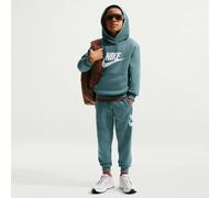NIKE Kinder Kapuzensweat K NSW CLUB FLC HDY HBR (FD2988) L MINERAL SLATE/WHITE