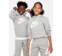 NIKE Kinder Kapuzensweat K NSW CLUB FLC HDY HBR (FD2988) XS Grau