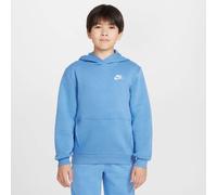 NIKE Kinder Kapuzensweat K NSW CLUB FLC HDY LBR (FD3000) XL BLUE BEYOND/WHITE