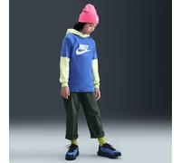 NIKE Kinder Kapuzensweat K NSW TEE FUTURA HBR (FZ5178) M COMET BLUE