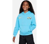 NIKE Kinder Kapuzensweat KM K NSW CLUB FLC HDY (FD3144) XS BALTIC BLUE
