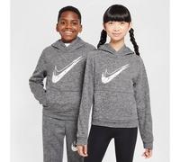 NIKE Kinder Kapuzensweat Multi Stain Repel (HF4414) XS BLACK/LT SMOKE GREY/HTR/WHITE