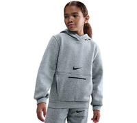 NIKE K NSW CLUB FLC HDY BRND NRG DK GREY HEATHER/BLACK, M