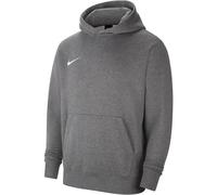 NIKE Kinder Kapuzensweat Y NK FLC PARK20 PO HOODIE (CW6896) XS CHARCOAL HEATHR/WHITE