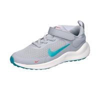 NIKE Revolution 7 Sneaker mit Klettverschluss Kinder 008 - wolf grey/dusty cactus-bright crimson 31.5