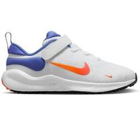 NIKE Kinder Laufschuhe REVOLUTION 7 (PSV) WHITE/TEAM ORANGE-ASTRONOMY BLUE - Gr. - 30