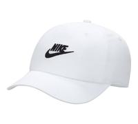 NIKE Club Unstructured Futura Wash Cap Kinder 100 - white/black