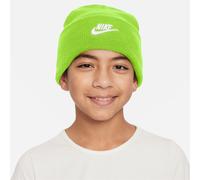 Nike Kinder Mütze Nike Peak Big Kids Beanie HF5498-702 Volt/White
