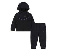 Nike Kids Tech Fleece Long Sleeve Set Schwarz 6-7 Years Kinder