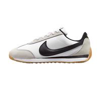 Sneaker NIKE SPORTSWEAR "Pacific", Mädchen, Gr. 40, weiß, schwarz, platinum tint, Leder, Textil, Schuhe Sneaker, für Jugendliche (45728530-40) weiß, schwarz, platinum tint