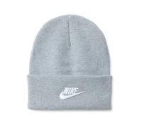 Nike Beanie Peak Kinder – dunkelgrau meliert/weiß 063 Einheitsgröße
