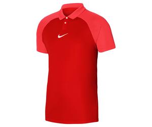 Nike Kinder Poloshirt Academy Pro Dri-Fit SS Polo DH9279-657 128-137 Team Red/Dark Team Red/White