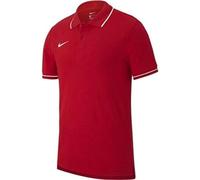 Nike Kinder Poloshirt Team Club 19 Polo, University red/White, S, AJ1546-657