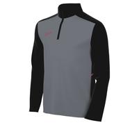 Nike Academy Dri-FIT Kinder Fußballtrainings-Longsleeve - Cool Grey/Schwarz/Bright Crimson, S