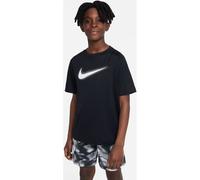NIKE Kinder Shirt B NK DF MULTI+ SS TOP HBR (DX5386) S BLACK/WHITE