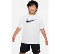 NIKE Kinder Shirt B NK DF MULTI+ SS TOP HBR (DX5386) S WHITE/BLACK