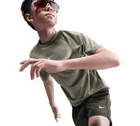 NIKE Kinder Shirt B NK DF MULTI SS TOP LBR HTHR (HJ3771) M LIGHT ARMY/OLIVE AURA/WHITE