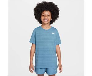 NIKE Kinder Shirt B NK DF SS MILER TOP (DD3055) L SMOKEY BLUE