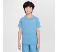 NIKE Kinder Shirt B NK DF SS MILER TOP (DD3055) S BLUE BEYOND