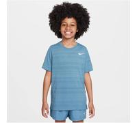 NIKE Kinder Shirt B NK DF SS MILER TOP (DD3055) XL SMOKEY BLUE