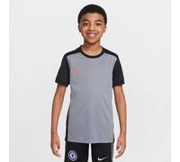 Nike Kinder Df Acd25 Ss -Pd T-Shirt, Cool Grey/Black/Bright Crimson, 7/8 Jahre