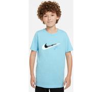 NIKE Kinder Shirt Sportswear Graphic (FZ4714) XL AQUARIUS BLUE